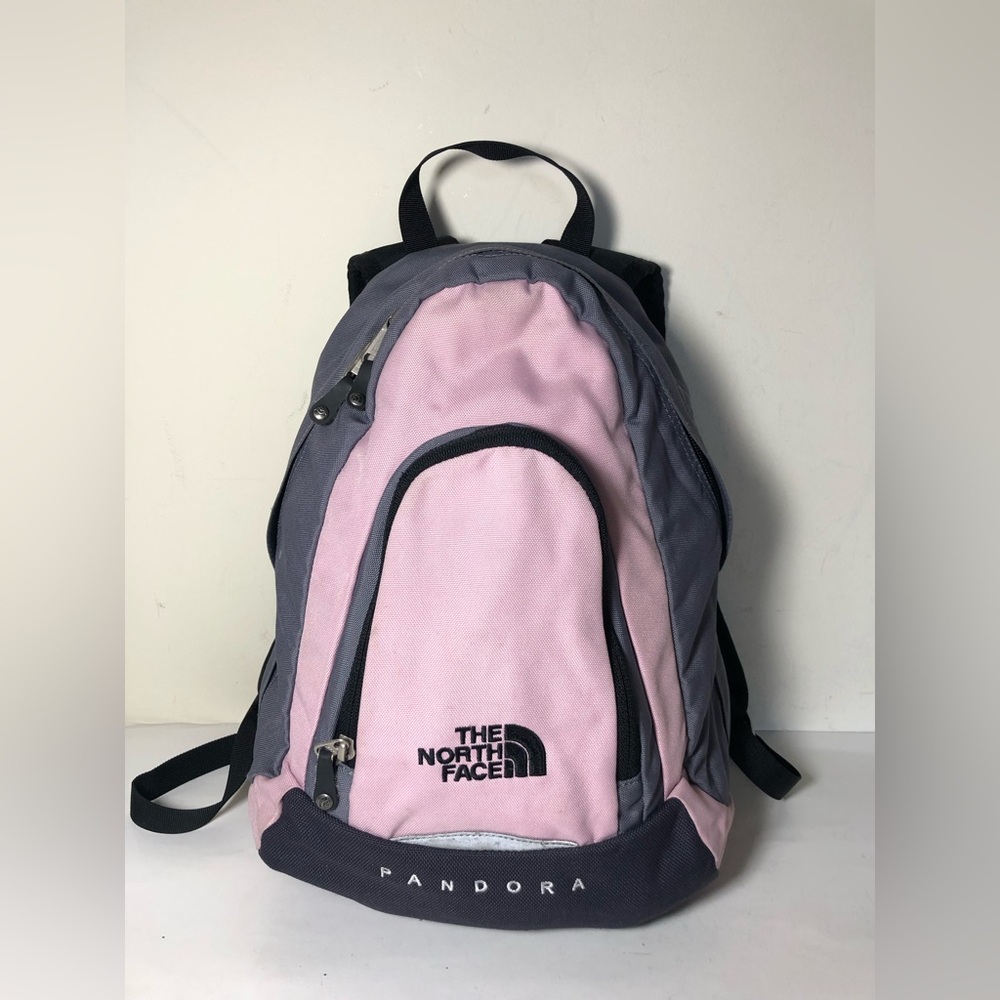 The North Face Medium size Pink Grey backpack